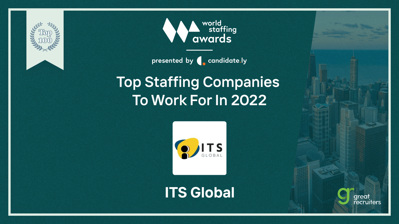 ITS Global named Top Staffing Companies To Work For in 2022